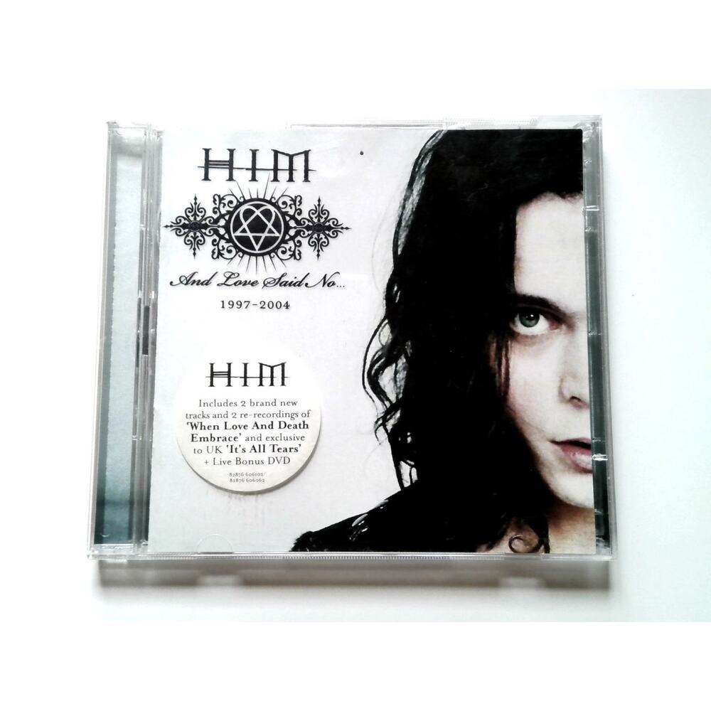 HIM – And Love Said No... 1997-2004 CD DVD Compilation Gothic Rock BMG